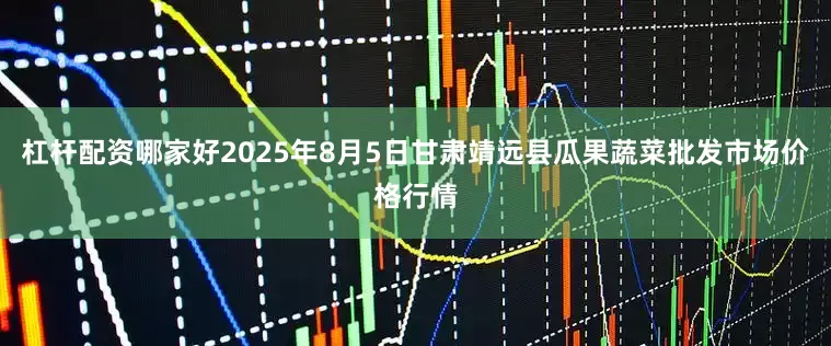 杠杆配资哪家好2025年8月5日甘肃靖远县瓜果蔬菜批发市场价格行情