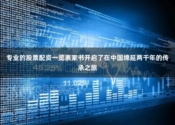 专业的股票配资一览表家书开启了在中国绵延两千年的传承之旅